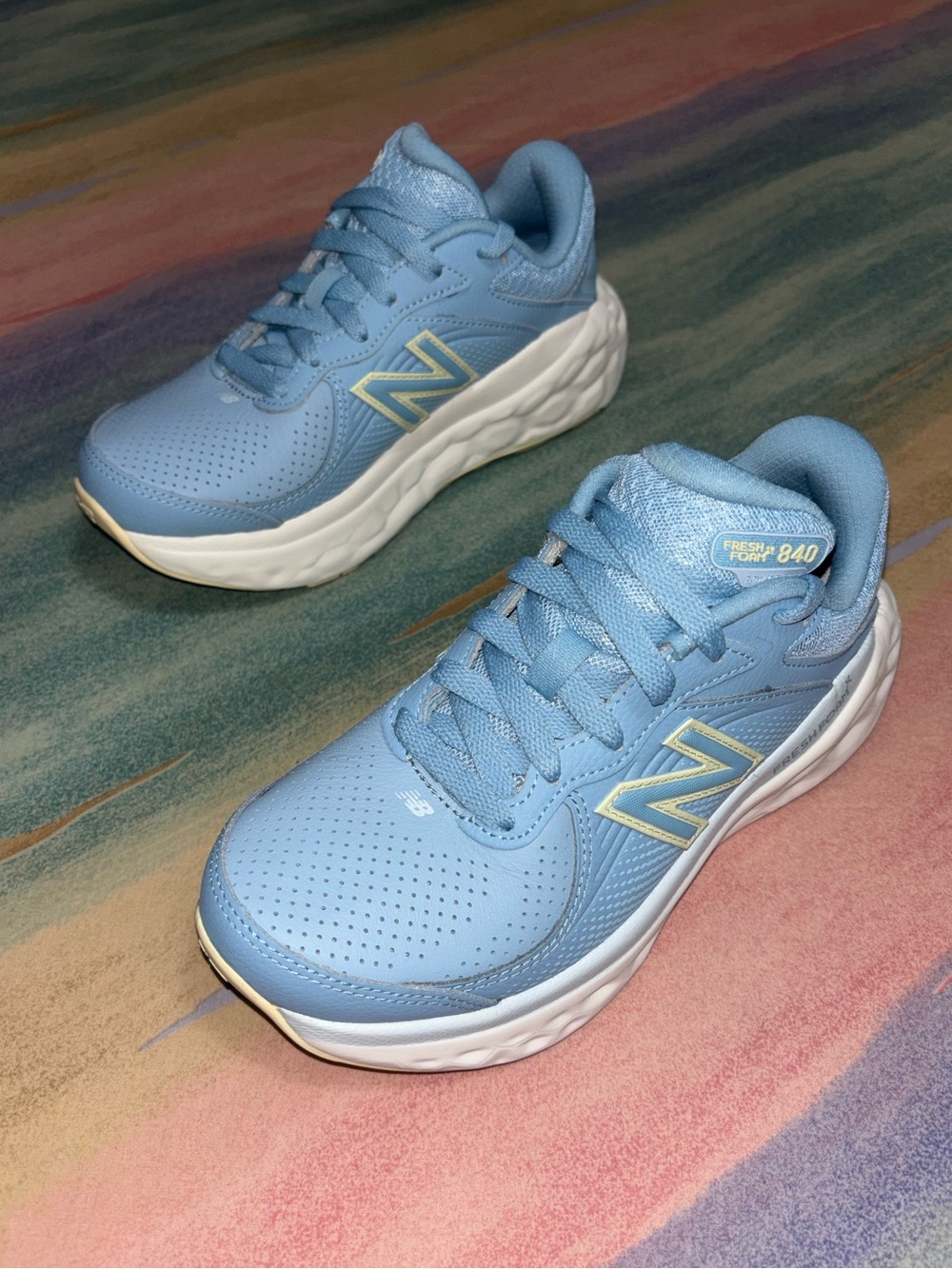 New Balance Women's Fresh Foam X 840v1 Size 6 running shoes Blue/Quarry Blue